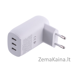 Belkin BoostCharge Knyginis kompiuteris, Išmanusis telefonas, Universalus Balta AC Spartusis įkrovimas Vidaus