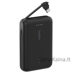 Belkin BPB021HQBK nešiojamasis įkroviklis 10000 mAh Juoda