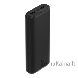 BELKIN POWERBANK 20K PD COMPCT USB-A/C 20W, BLACK