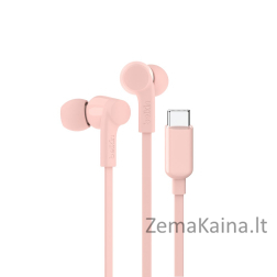 BELKIN WIRED EARBUDS WITH USB-C, PINK