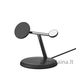 Belkin WIZ023VFBK mobiliojo įrenginio kroviklis Ausinės, Išmanusis telefonas, Išmanusis laikrodis Juoda USB Belaidis įkrovimas Vidaus