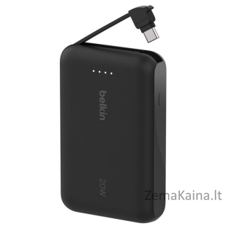Belkin BPB021HQBK nešiojamasis įkroviklis 10000 mAh Juoda 2