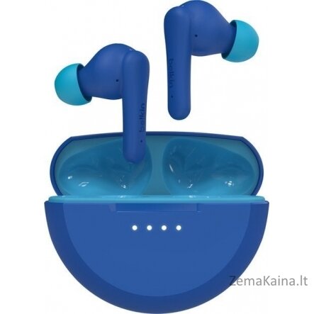 Belkin Belkin Soundform Nano2 Wireless Kids In Ear ausinės mėlynos AUC011btBL