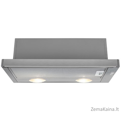 Beko HNT61210X gartraukis 280 m³/h Pusiau įmontuojamas (ištraukiamas) Nerūdijančiojo plieno