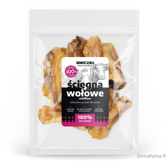 Beef Achilles tendons - dog treat - 500g 1