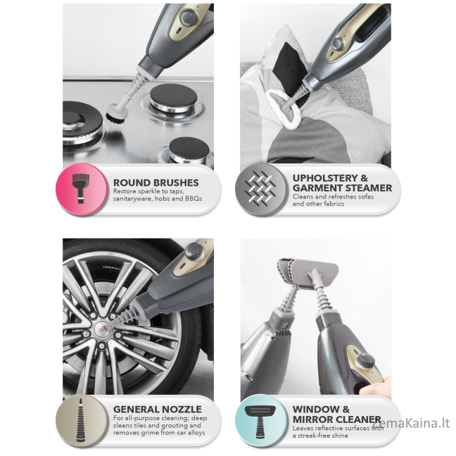 Beldray BEL01732TTVDE 14 in1 Steam Cleaner 6