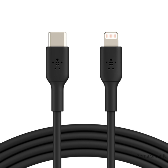 Belkin CAA003BT1MBK „Lightning“ kabelis 1 m Juoda
