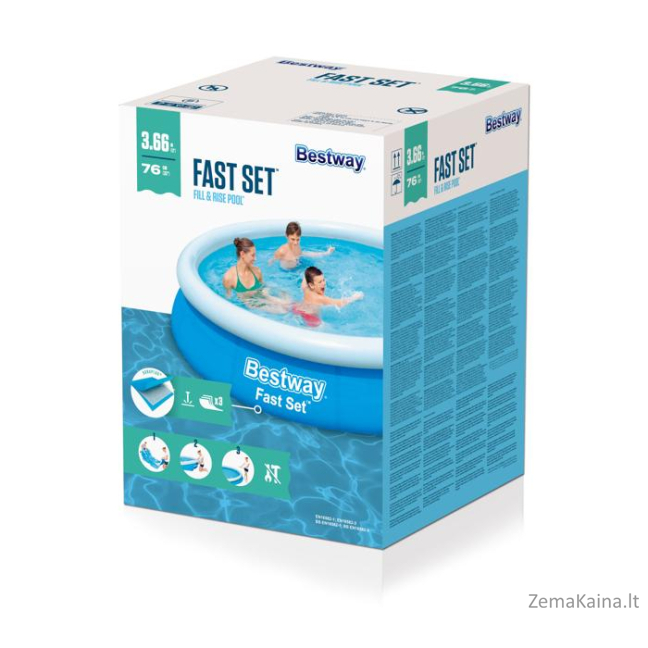Bestway 57273 Fast Set 366x76CM 2