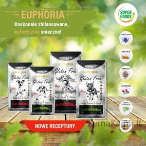 BIOFEED Euphoria Gluten Free Junior small & medium Lamb - dry dog food - 12kg 4