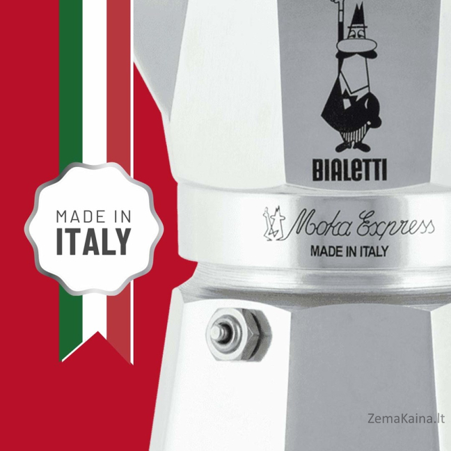 Bialetti Moka Express Moka pot Aliuminis, Juoda 3