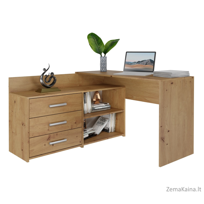 Biurko narożne + komoda DANY 120x50xH76 artisan
