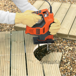 Black & Decker RS890K-QS Slankiojamojo judesio pjūklas 2700 spm 500 W Juoda, Oranžinė