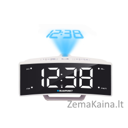 Blaupunkt CRP7WH radijo imtuvas Laikrodis Juoda, Balta