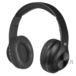 Bluetooth ausinės su mikrofonu DEFENDER FREEMOTION B552 juodos spalvos