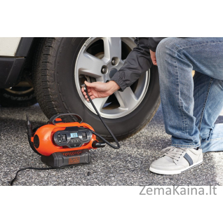 Black & Decker BDCINF18N-QS oro kompresorius 160 l/min AC / cigarečių degiklis