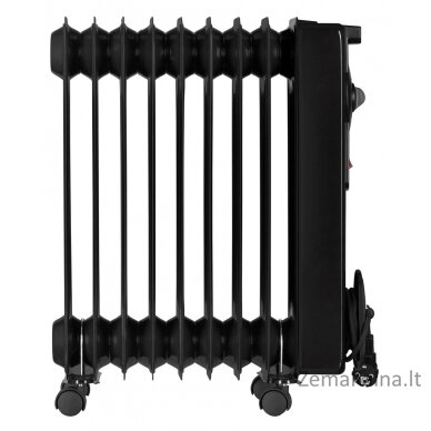 Black & Decker BXRA1500E elektrinis patalpų šildytuvas Vidaus Juoda 1,67 W Konvektorinis elektrinis patalpų šildytuvas 3