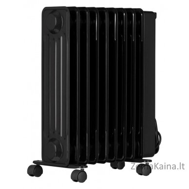 Black & Decker BXRA1500E elektrinis patalpų šildytuvas Vidaus Juoda 1,67 W Konvektorinis elektrinis patalpų šildytuvas 8