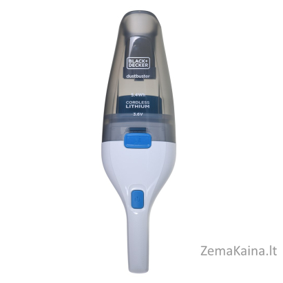 Black & Decker NVC115JL rankinis dulkių siublys Pilka, Balta Bemaišis 1