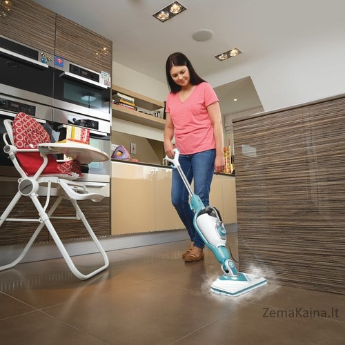 Black & Decker BHSM1610DSM Nešiojamas garinis siurblys 0,5 L 1600 W Vandens spalva, Balta 14