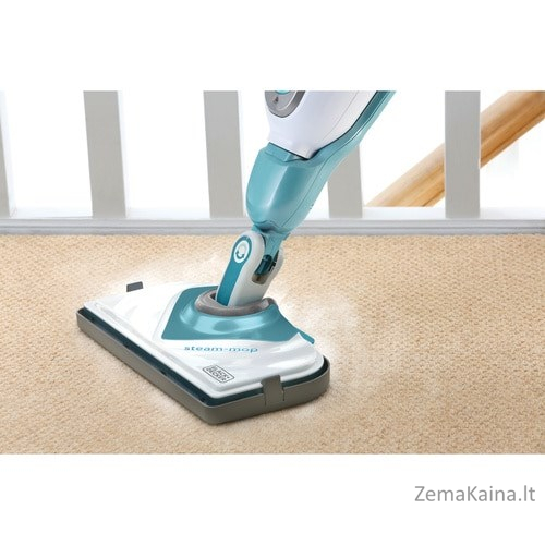 Black & Decker BHSM1610DSM Nešiojamas garinis siurblys 0,5 L 1600 W Vandens spalva, Balta 3