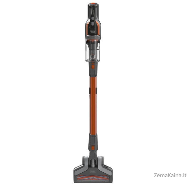 Black & Decker BHFEV182C-QW siurblys-šluota / elektrinė šluota Dulkių siurblys-šluota „du viename“ Baterija Sausa Bemaišis Oranžinė, Titanas 2 Ah 1