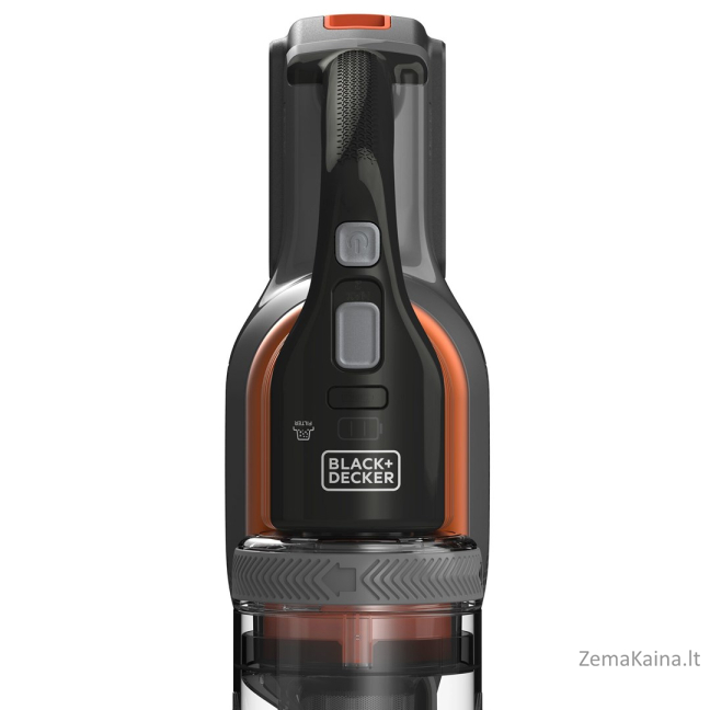 Black & Decker BHFEV182C-QW siurblys-šluota / elektrinė šluota Dulkių siurblys-šluota „du viename“ Baterija Sausa Bemaišis Oranžinė, Titanas 2 Ah 4