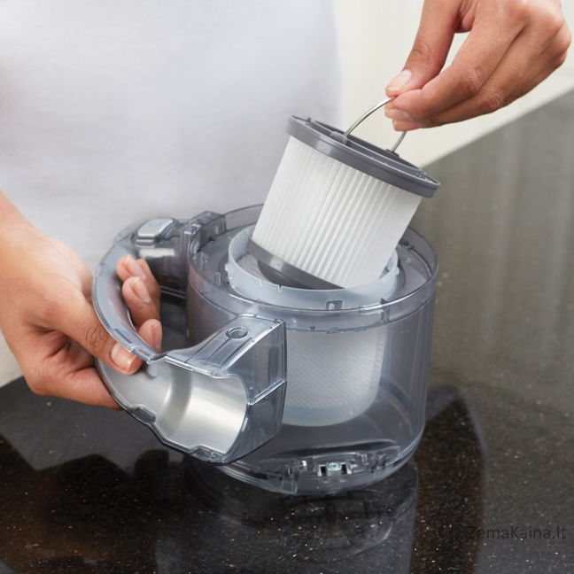 Black & Decker PD1820L rankinis dulkių siublys Bemaišis Chromas 18