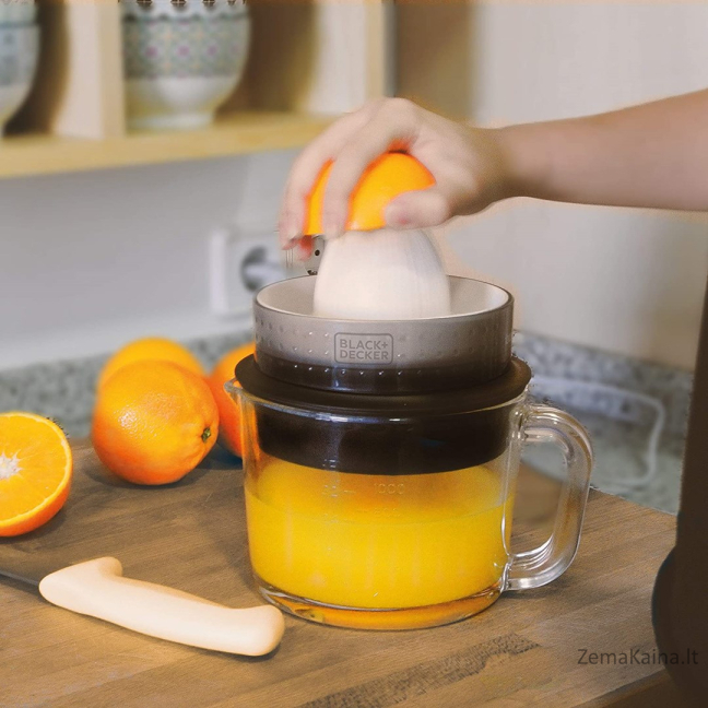 Black+Decker BXCJ30E 30 W citrusinių vaisių spaustuvė 6