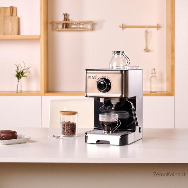 Black+Decker BXCO1200E espreso aparatas su kolba 10