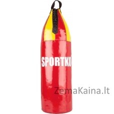 Bokso maišas vaikams SportKO MP8 24x70 cm - Red-Yellow