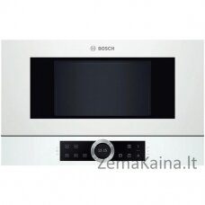 Bosch Serie 8 BFL634GW1 mikrobangų krosnelė Įmontuoti Mikrobangų krosnelė be papildomų funkcijų 21 L 900 W Balta