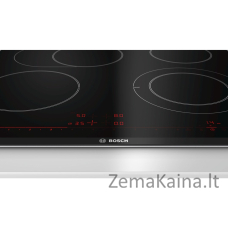 Bosch Serie 8 PKN675DP1D viryklė Juoda, Nerūdijančiojo plieno Įmontuoti Keraminis 4 zone(s)
