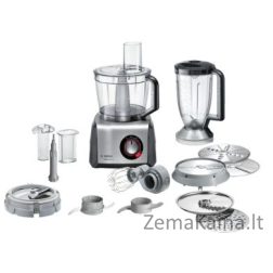 Bosch MC812M865 virtuvinis kombainas 3,9 L Juoda, Nerūdijančiojo plieno 1250 W