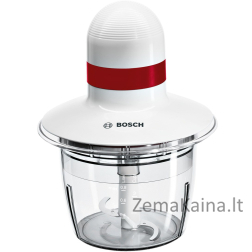 Bosch MMRP1000 elektrinė maisto pjaustyklė 0,8 L 400 W Raudona, Permatomas, Balta