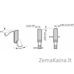 „Bosch Pilarska“ plieno ekspertas 305 x 25,4 mm 60 dantų (2608643060)