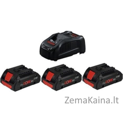 „Bosch PROCORE“ PRADĖJIMO RINKINYS 18V 3*4.0AH + GAL 1880 Įkroviklis