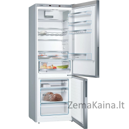 Bosch Serie 6 KGE49AICA fridge-freezer Freestanding 419 L C Stainless steel