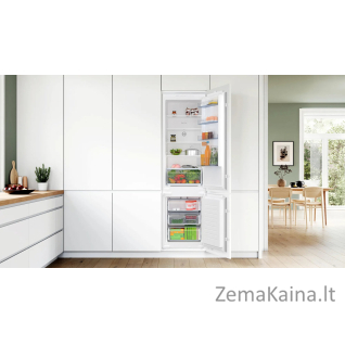 Bosch Serie 2 KIN96NSE0 šaldytuvas-šaldiklis Įmontuoti 290 L E Balta