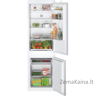 Bosch Serie 2 KIV86NSE0 šaldytuvas-šaldiklis Įmontuoti 267 L E Balta