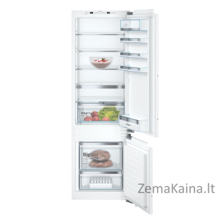 Bosch Serie 6 KIS87AFE0 šaldytuvas-šaldiklis Įmontuoti 272 L E Balta