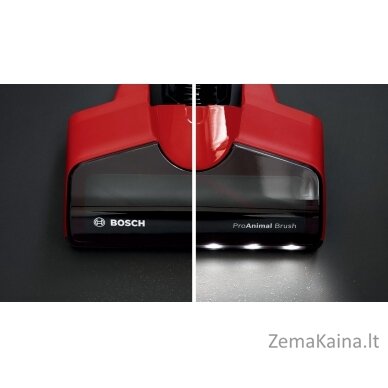 Bosch BCS711PET stick vacuum/electric broom Battery Dry Bagless 0.3 L Black, Red 3 Ah 12