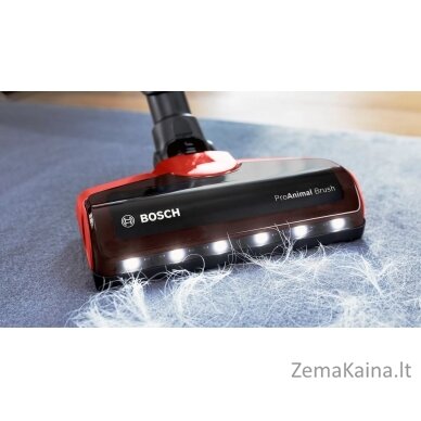 Bosch BCS711PET stick vacuum/electric broom Battery Dry Bagless 0.3 L Black, Red 3 Ah 2