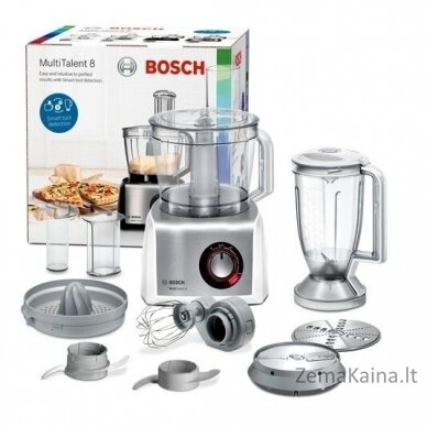 Bosch MC812S820 virtuvinis kombainas 1250 W 3,9 L Nerūdijančiojo plieno, Balta 5