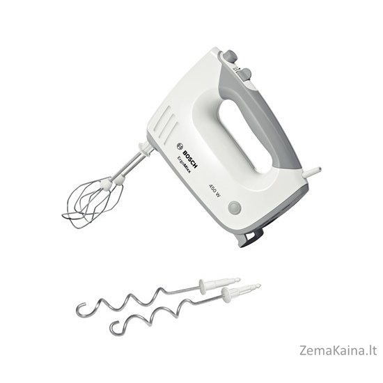 Bosch MFQ36400 plakiklis Rankinis plaktuvas Pilka, Balta 450 W 2
