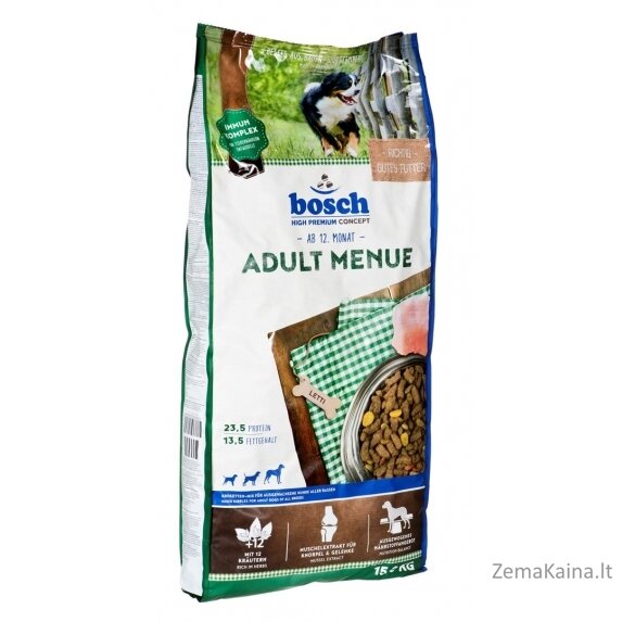 Bosch ADULT MENUE 15 kg 1