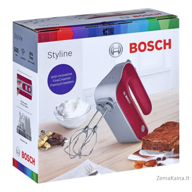 Bosch MFQ 40304 Hand mixer Red,White 500 W 6