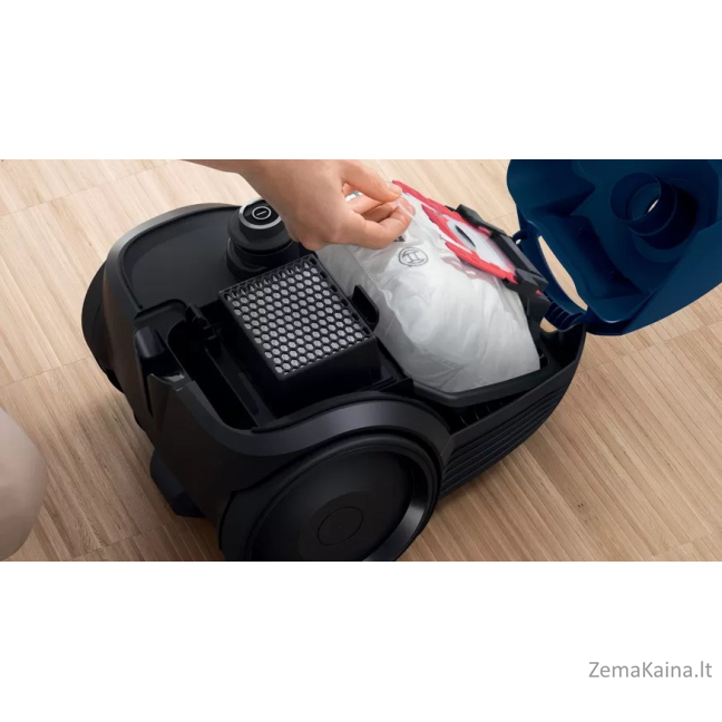 Bosch Serie 2 BGBS2BU1T dulkių siurblys 3,5 L Cilindrinis dulkių siurblys Sausa 850 W Dulkių maišas 4