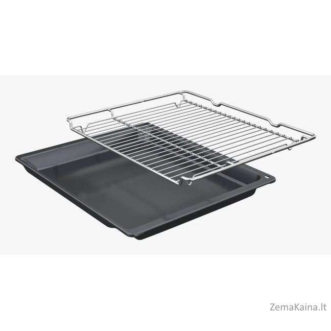 Bosch Serie 4 HBA534ES3 oven 71 L 3400 W Black, Stainless steel 3