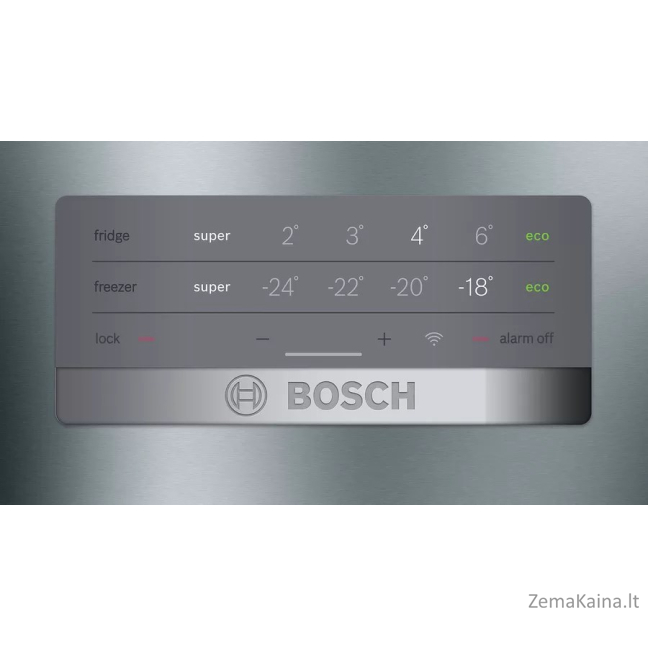 Bosch Serie 4 KGN397IEQ šaldytuvas-šaldiklis Pastatomi 368 L E Nerūdijančiojo plieno 2