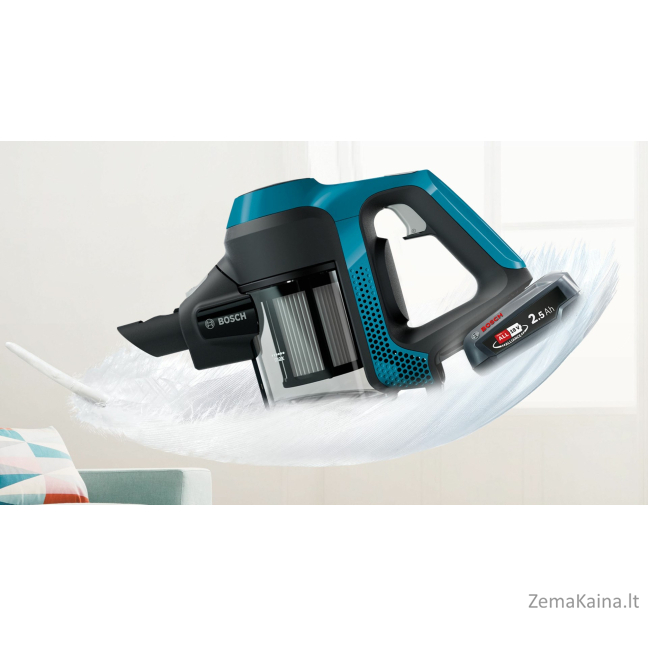 Bosch Serie 6 BBS611BSC siurblys-šluota / elektrinė šluota 2-in-1 stick vacuum Baterija Sausa Bemaišis Juoda 2,5 Ah 10